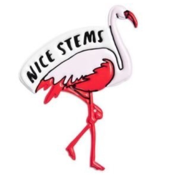 Celebrate Shop Extra-Large Flamingo Handbag Patch - Picture 1 of 3